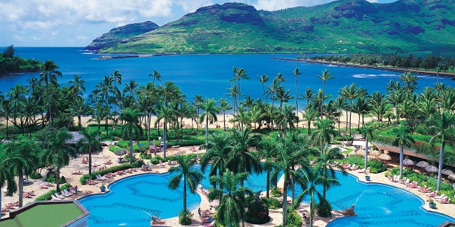 Kaua’i Marriott Resort on Kalapaki Beach
