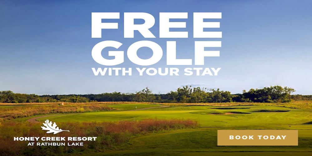 Free Golf at The Preserve on Rathbun Lake golf course