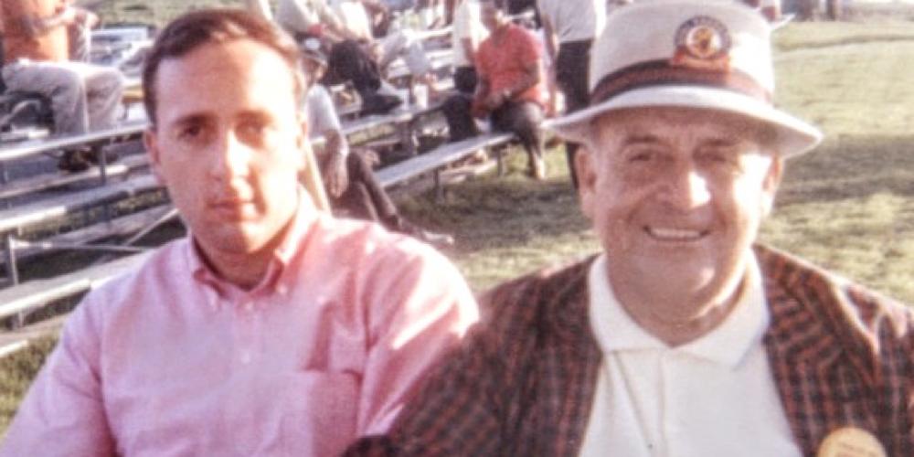Rees Jones (left) was a budding architect learning his craft from his father in his early years. Rees Jones (left) was a budding architect learning his craft from his father in his early years.