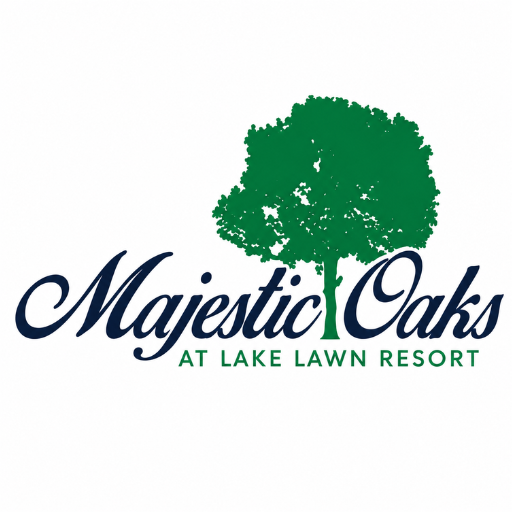 Majestic Oaks Golf Course at Lake Lawn Resort Logo