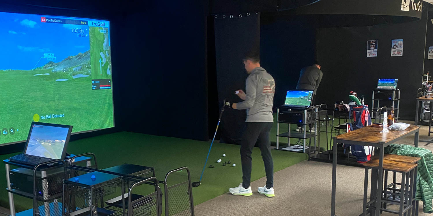 indoor golf simulator