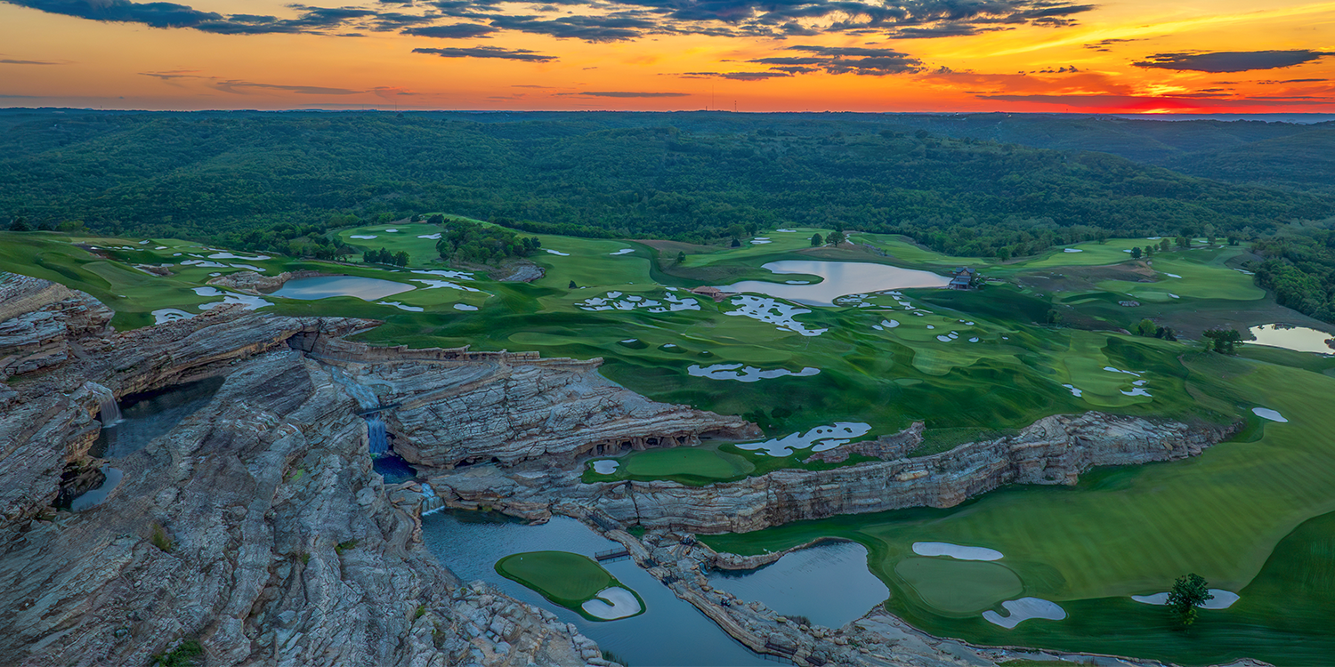 Big Cedar Lodge, America’s Premier Wilderness Resort, unveils details for Cliffhangers, an extraordinary new 18-hole par-3 golf course.