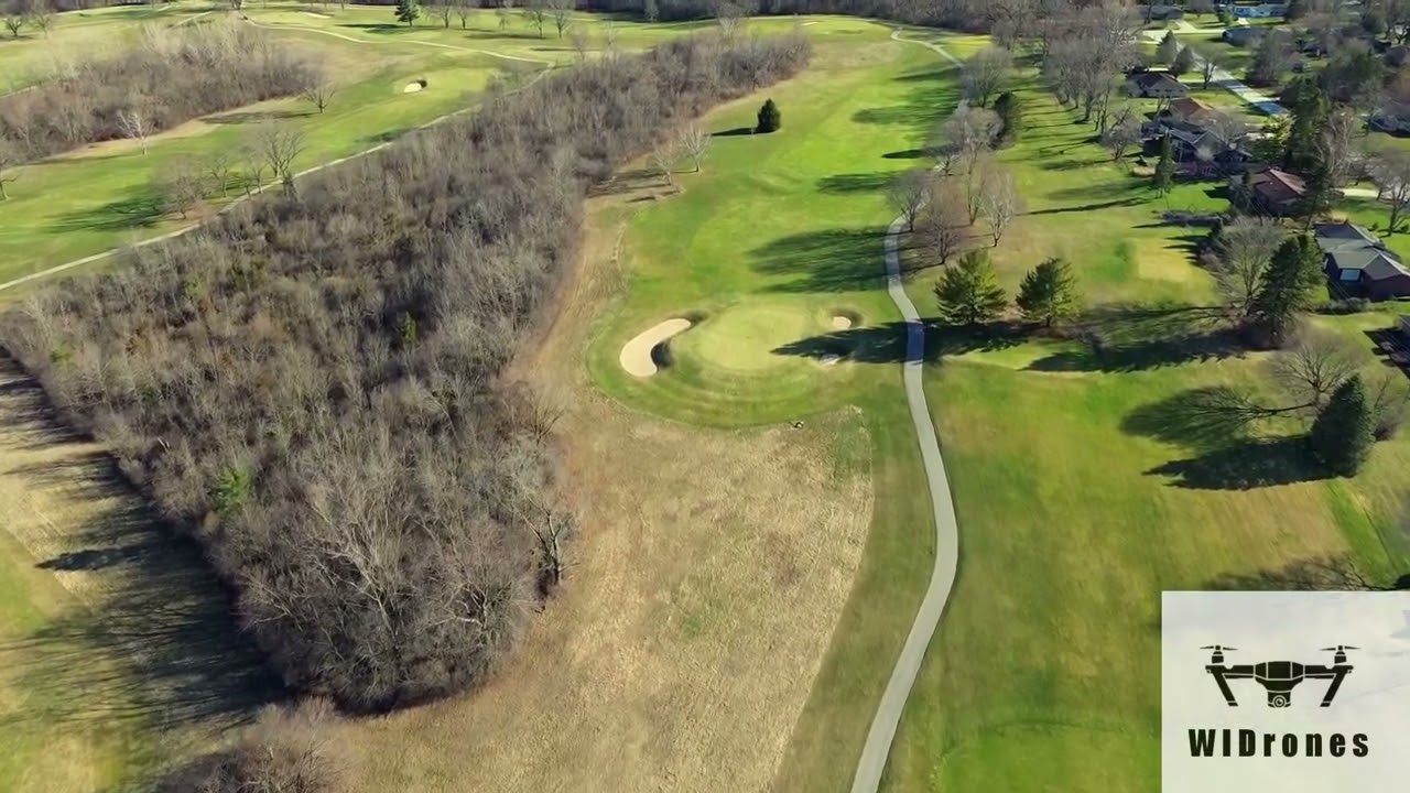New Berlin Hills Golf Course 4K Drone Video