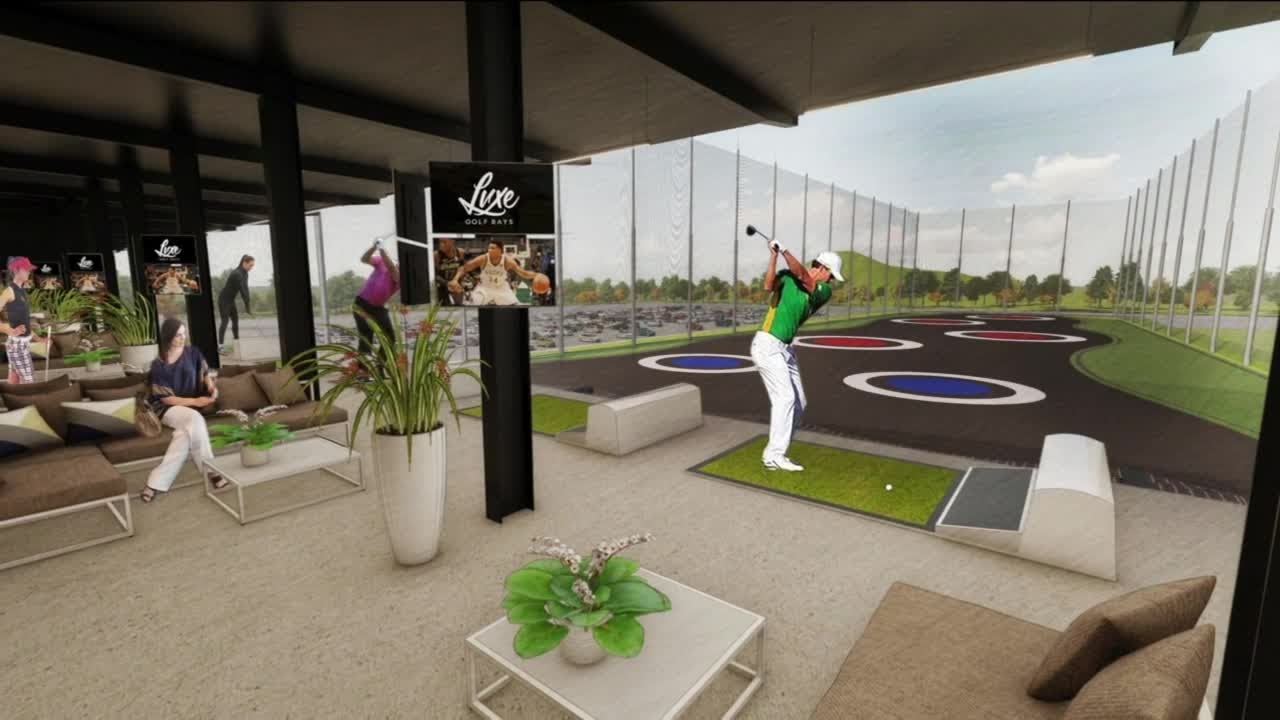Golf attraction Luxe Golf Bays rising at the Rock in Franklin